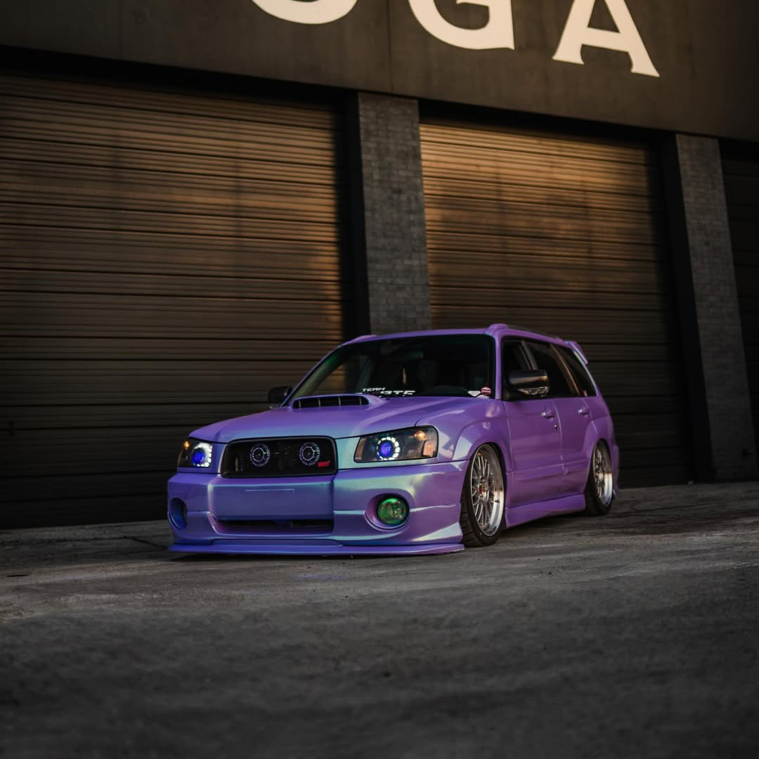 Ravoony Plus Twin Candy Purple Green Car Wrap review 3