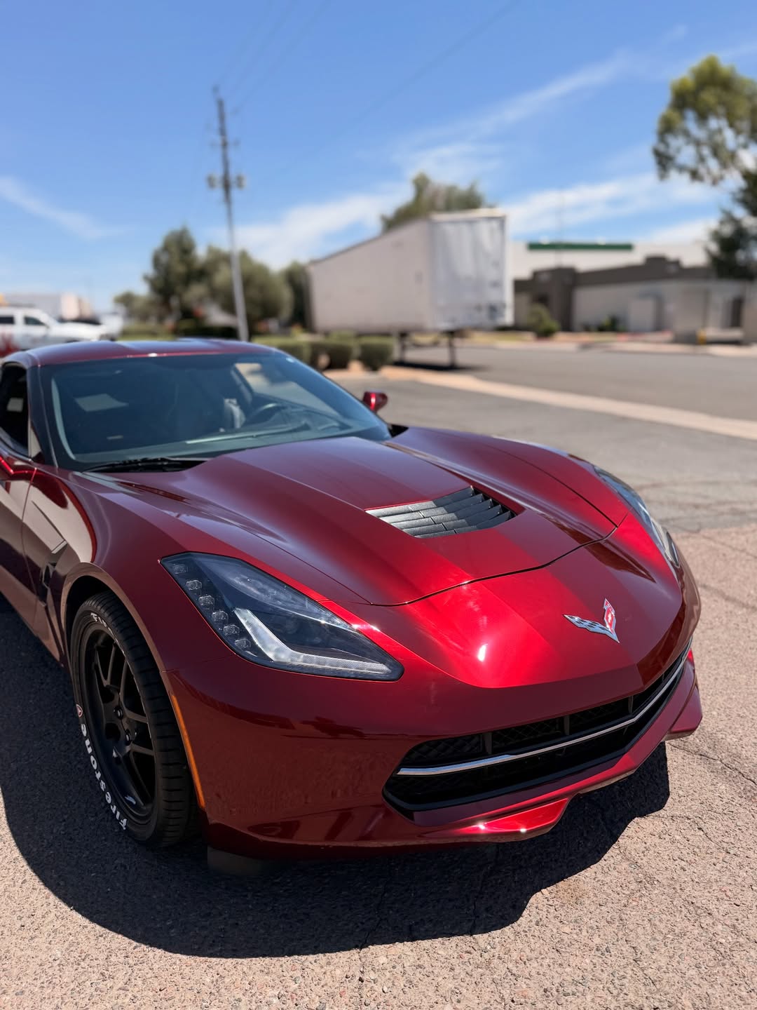 Ravoony Plus PET Liquid Metallic Dragon Blood Red Vinyl Car Wrap review cristian 03