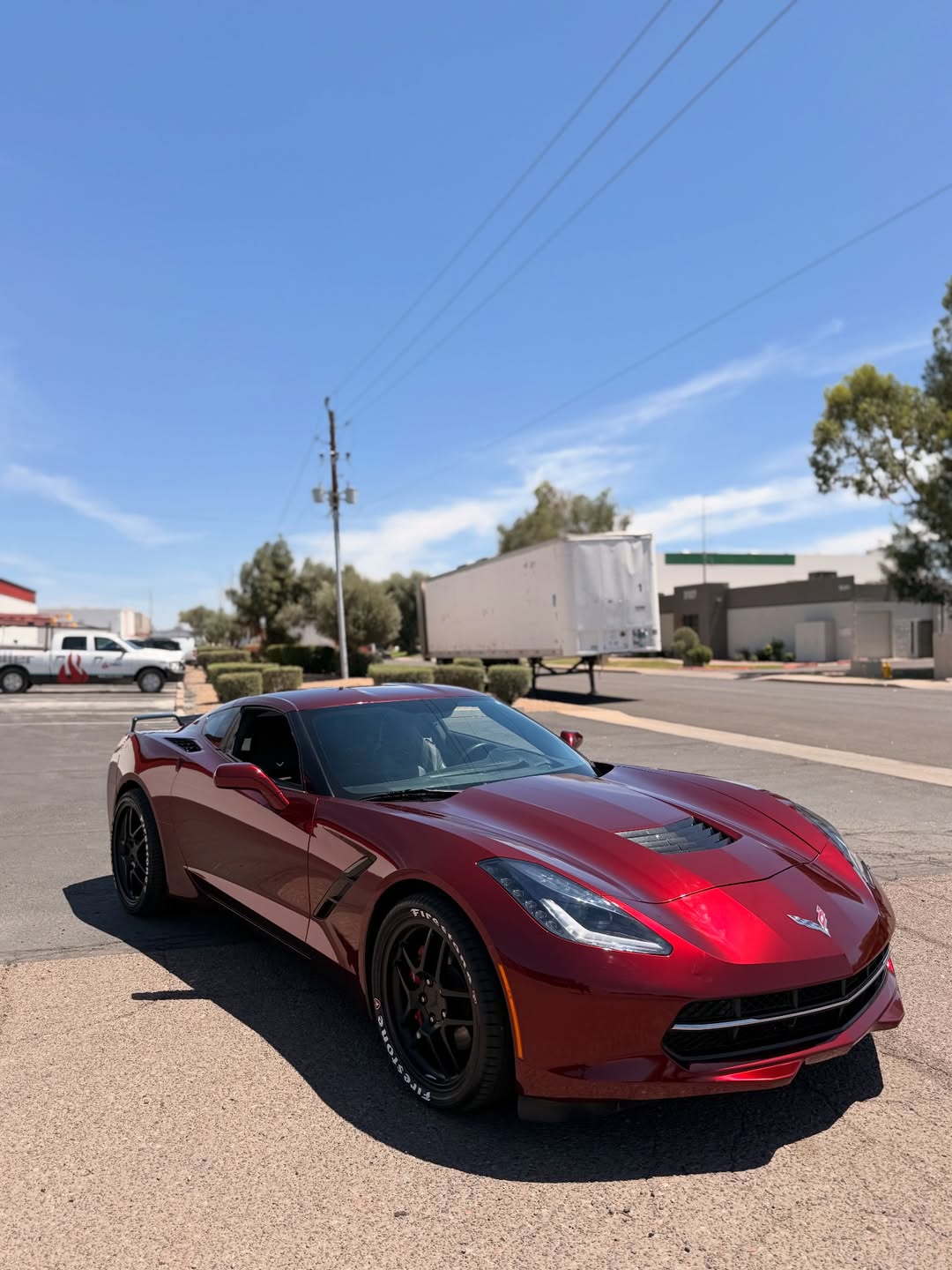 Ravoony Plus PET Liquid Metallic Dragon Blood Red Vinyl Car Wrap review cristian 01