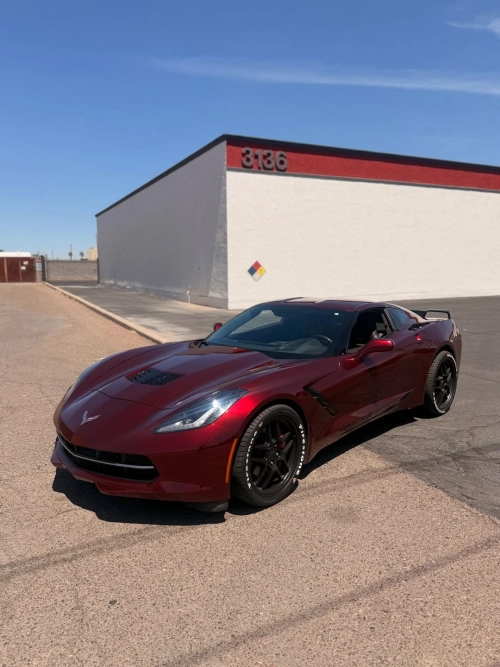 Ravoony Plus PET Liquid Metallic Dragon Blood Red Vinyl Car Wrap review 