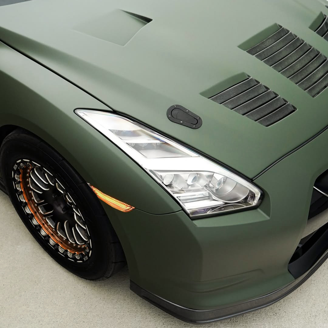 Ravoony Pro TPU Satin Army Green Color PPF Film review 3
