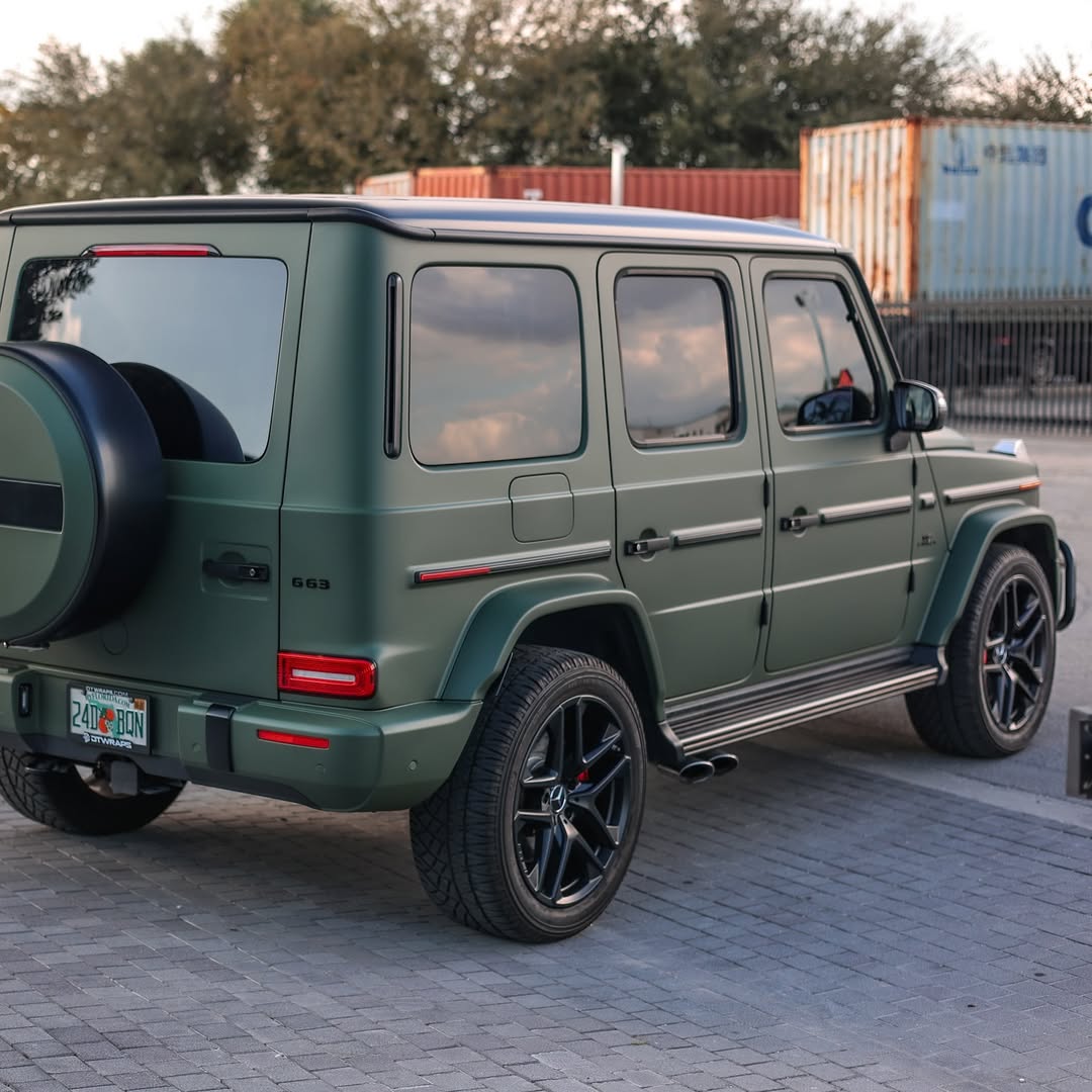 Ravoony Plus PET Matte Army Green Wrap review 0