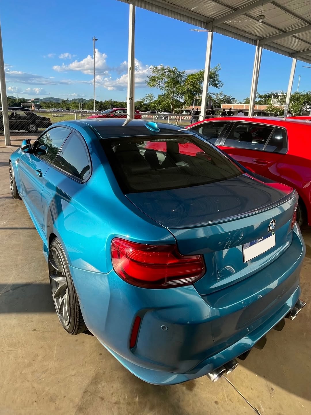 Ravoony Plus PET Glossy Long Beach Blue Car Vinyl Wrap review Shaun Peterson 03