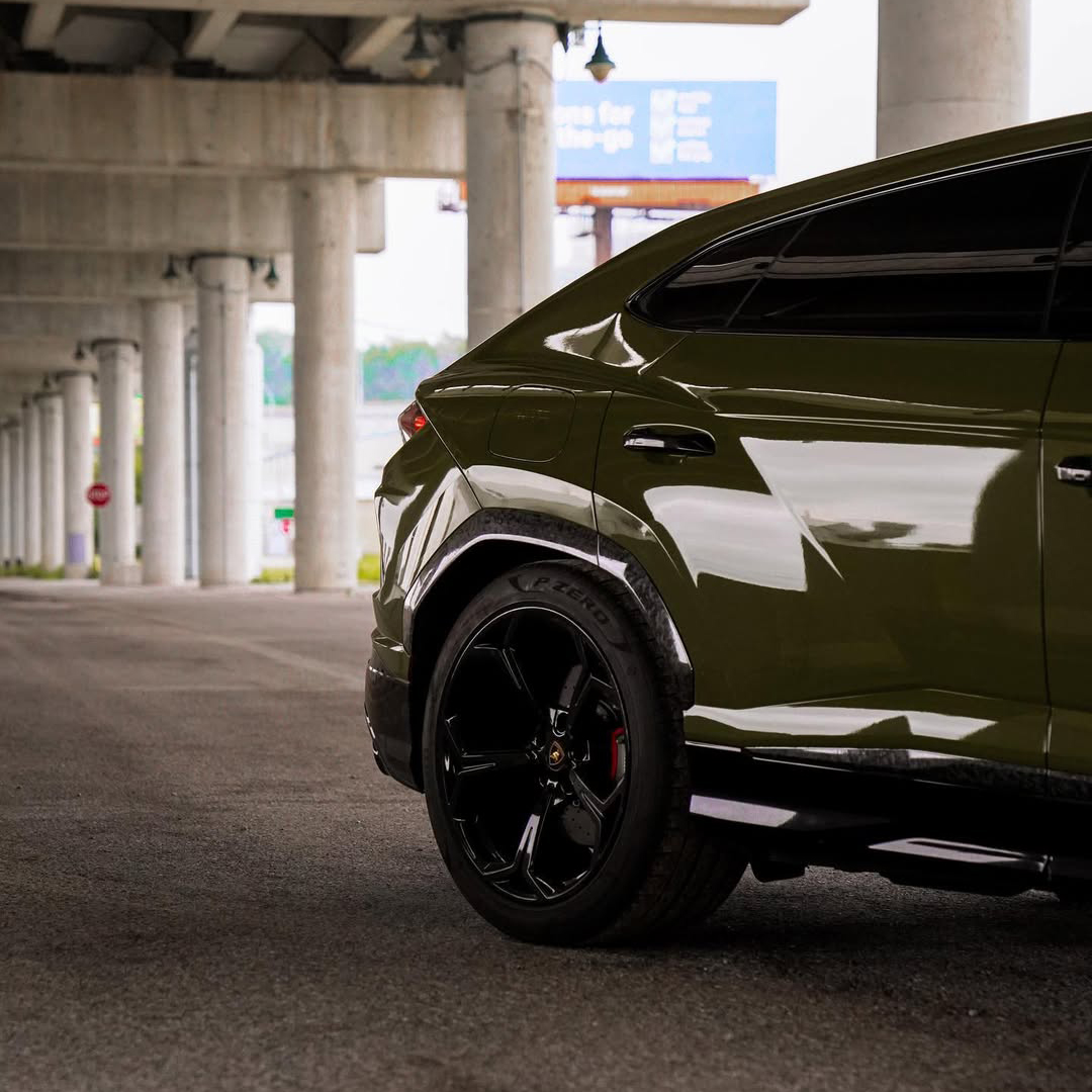 Ravoony Plus PET Audi Gloss Army Green Vinyl Car Wrap review 1