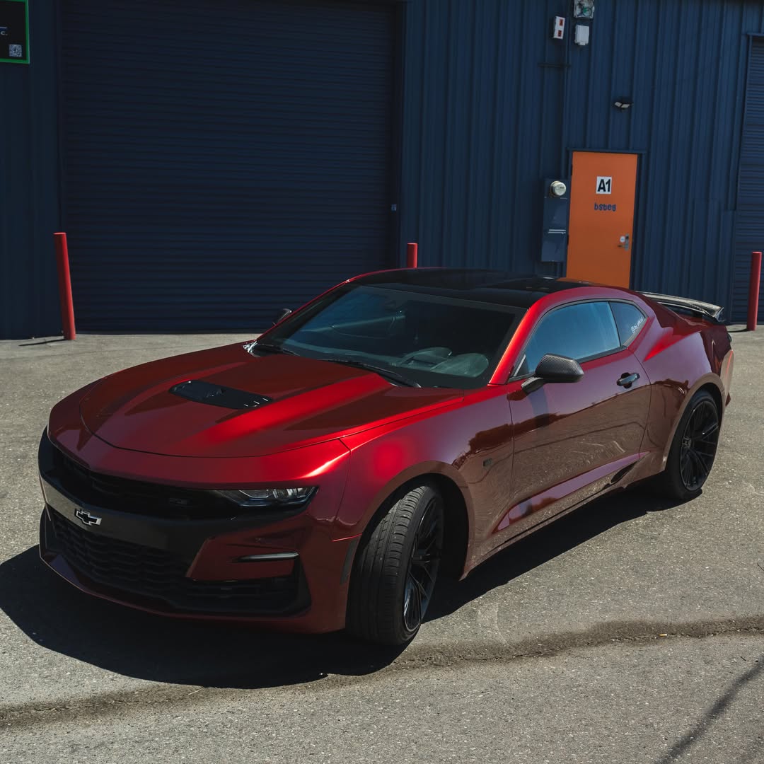 Ravoony Plus PET Liquid Metallic Dragon Blood Red Vinyl Car Wrap review 1
