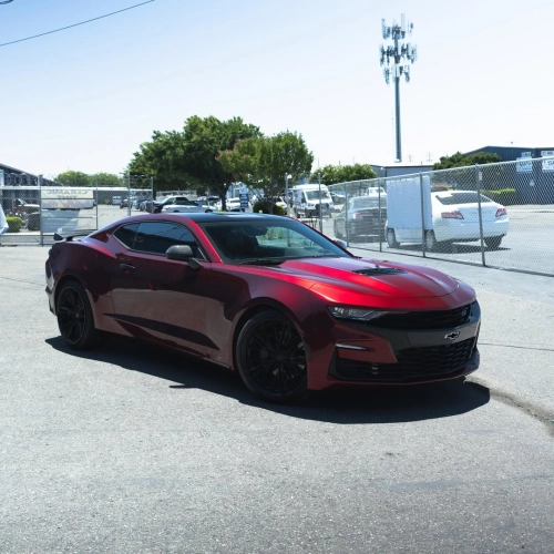 Ravoony Plus PET Liquid Metallic Dragon Blood Red Vinyl Car Wrap review 