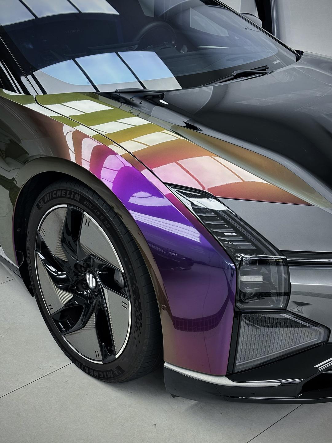 Ravoony Plus PET Gloss Flowing Phantom Purple Chameleon Wrap review 0