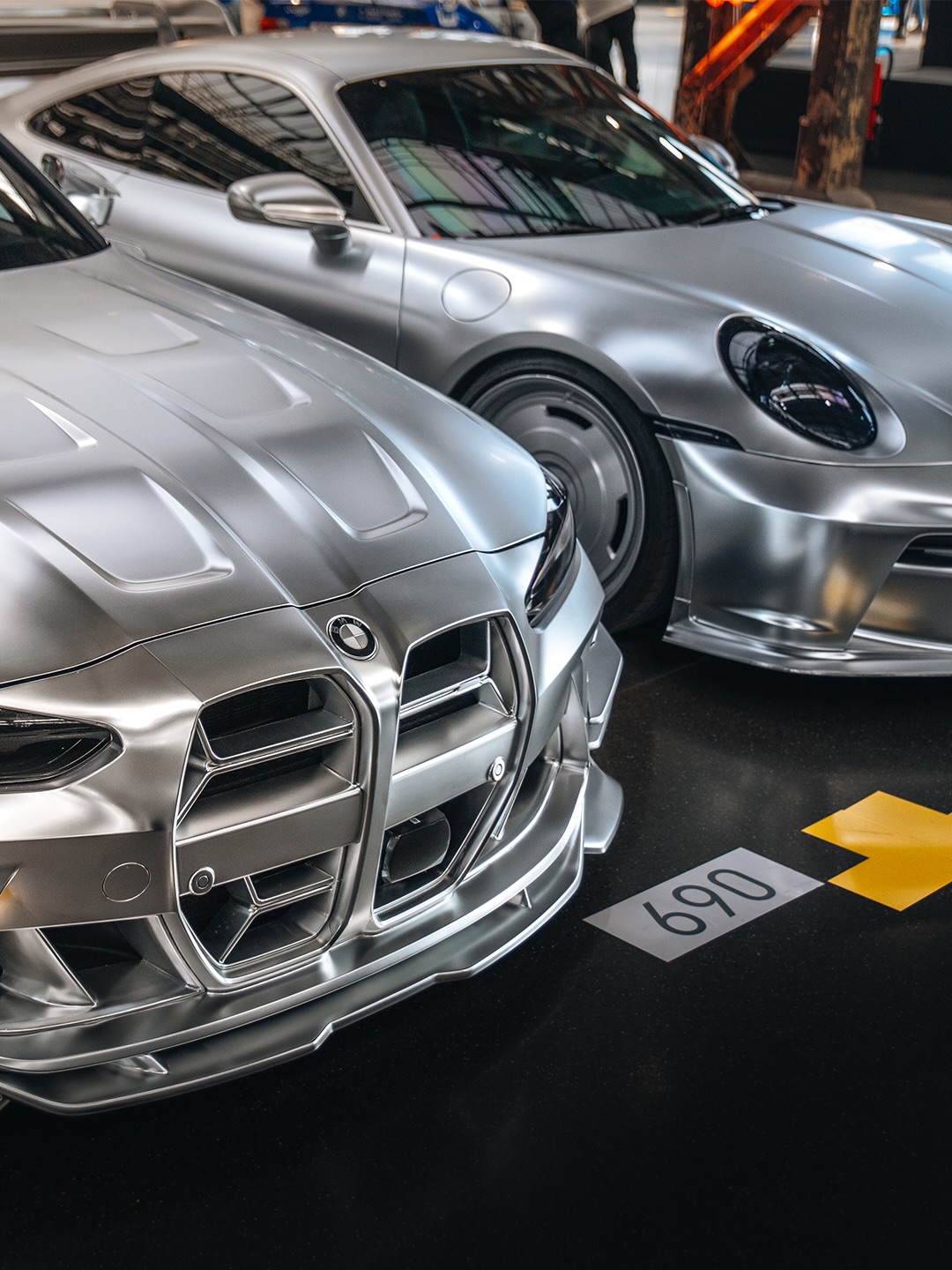 Ravoony Plus Matte Chrome Alexander Silver Metallic Vinyl Wrap review 3