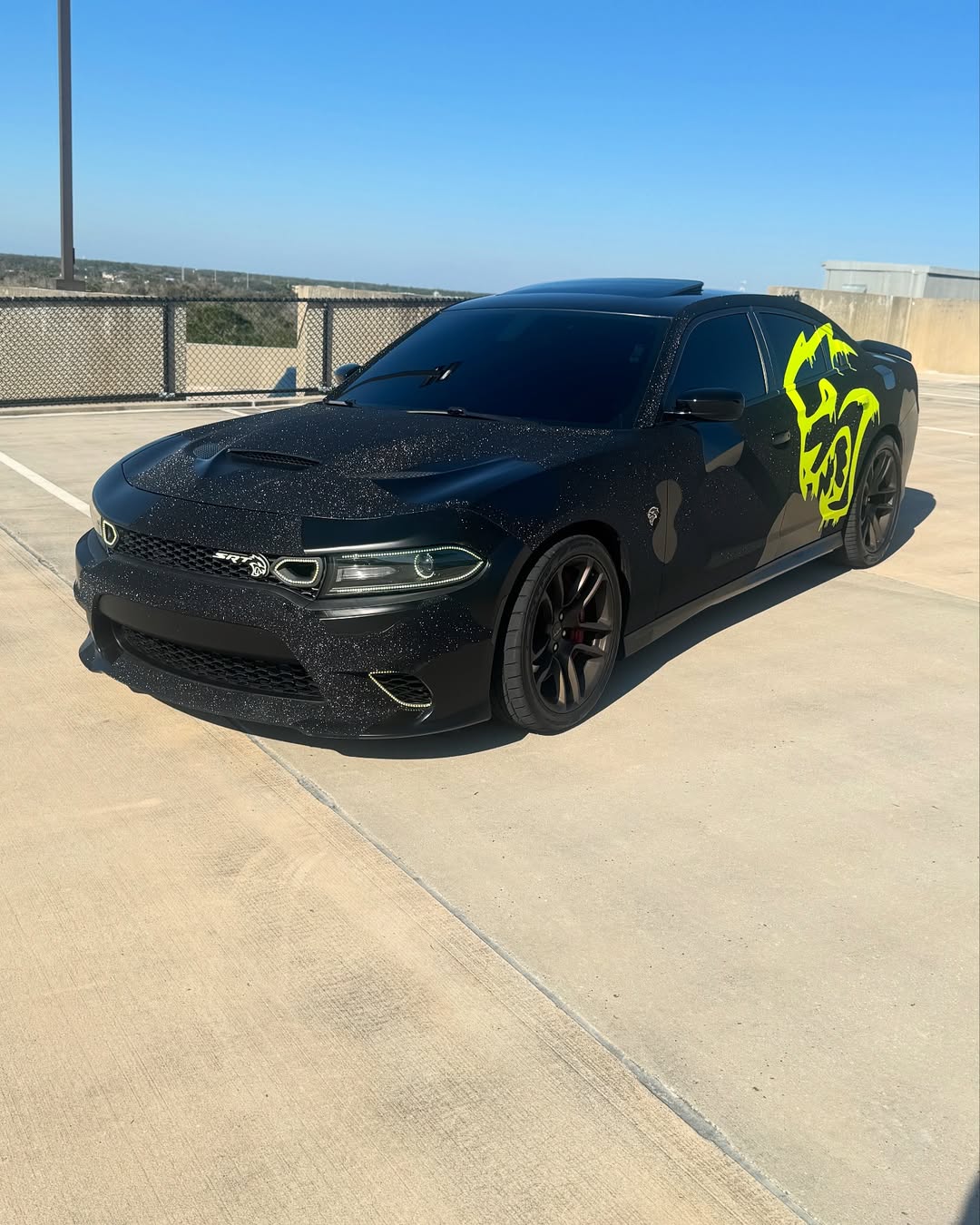 Ravoony Plus PET Super Glitter Black Car Vinyl Wrap review Nathan Collins 00