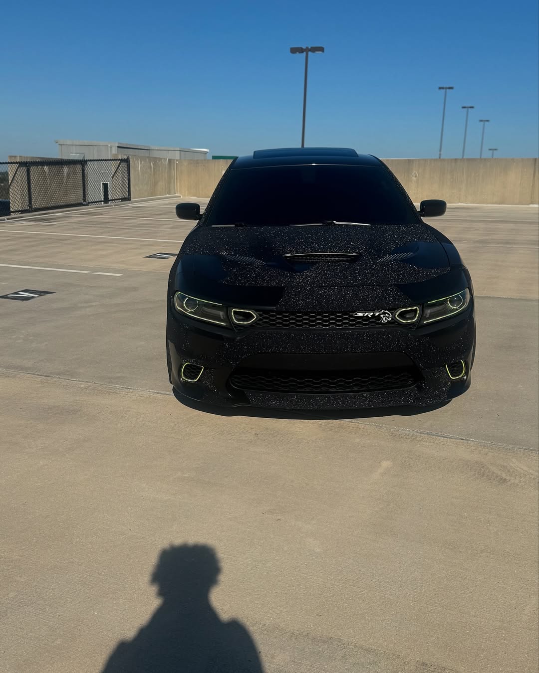 Ravoony Plus PET Super Glitter Black Car Vinyl Wrap review Nathan Collins 03