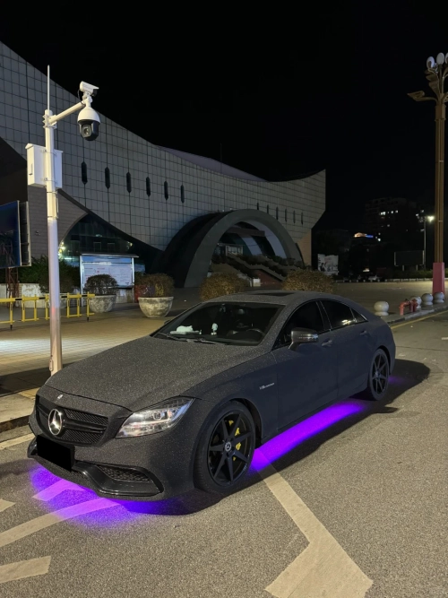 Ravoony Plus PET Super Glitter Black Car Vinyl Wrap review 