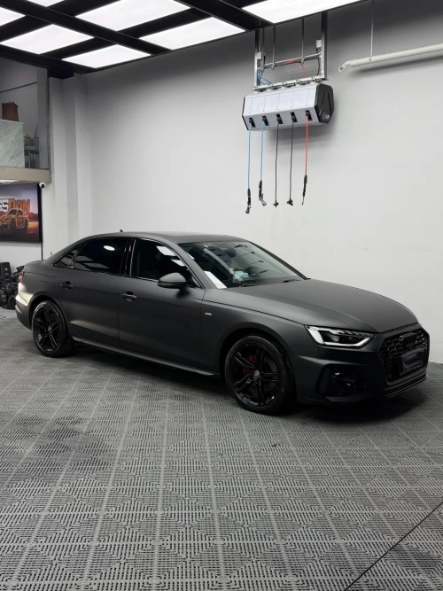 Ravoony Plus PET Matte Black Car Vinyl Wrap review 