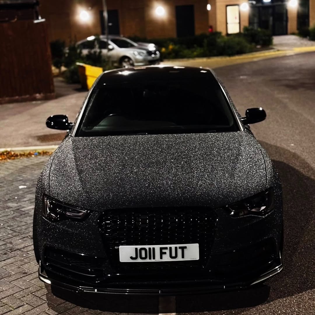 Ravoony Plus PET Super Glitter Black Car Vinyl Wrap review Ryan Cooper 00