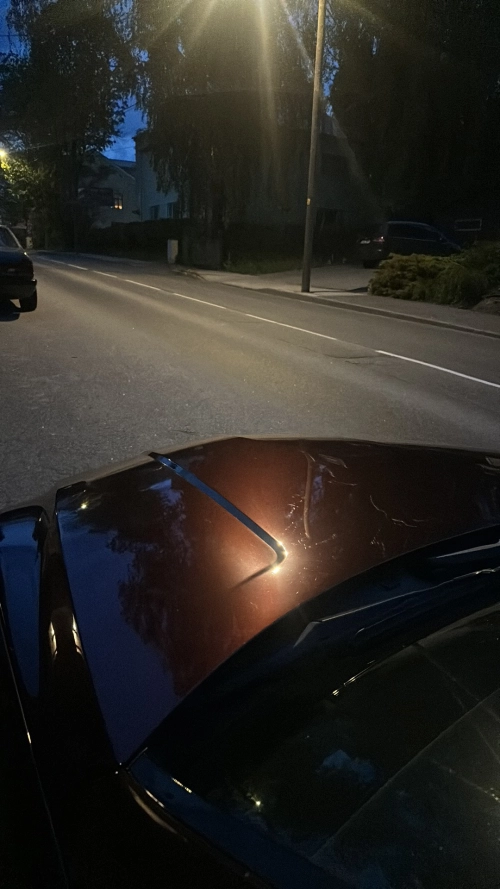 Ravoony Plus PET Gloss Glaze Black Red Vinyl Wrap review 