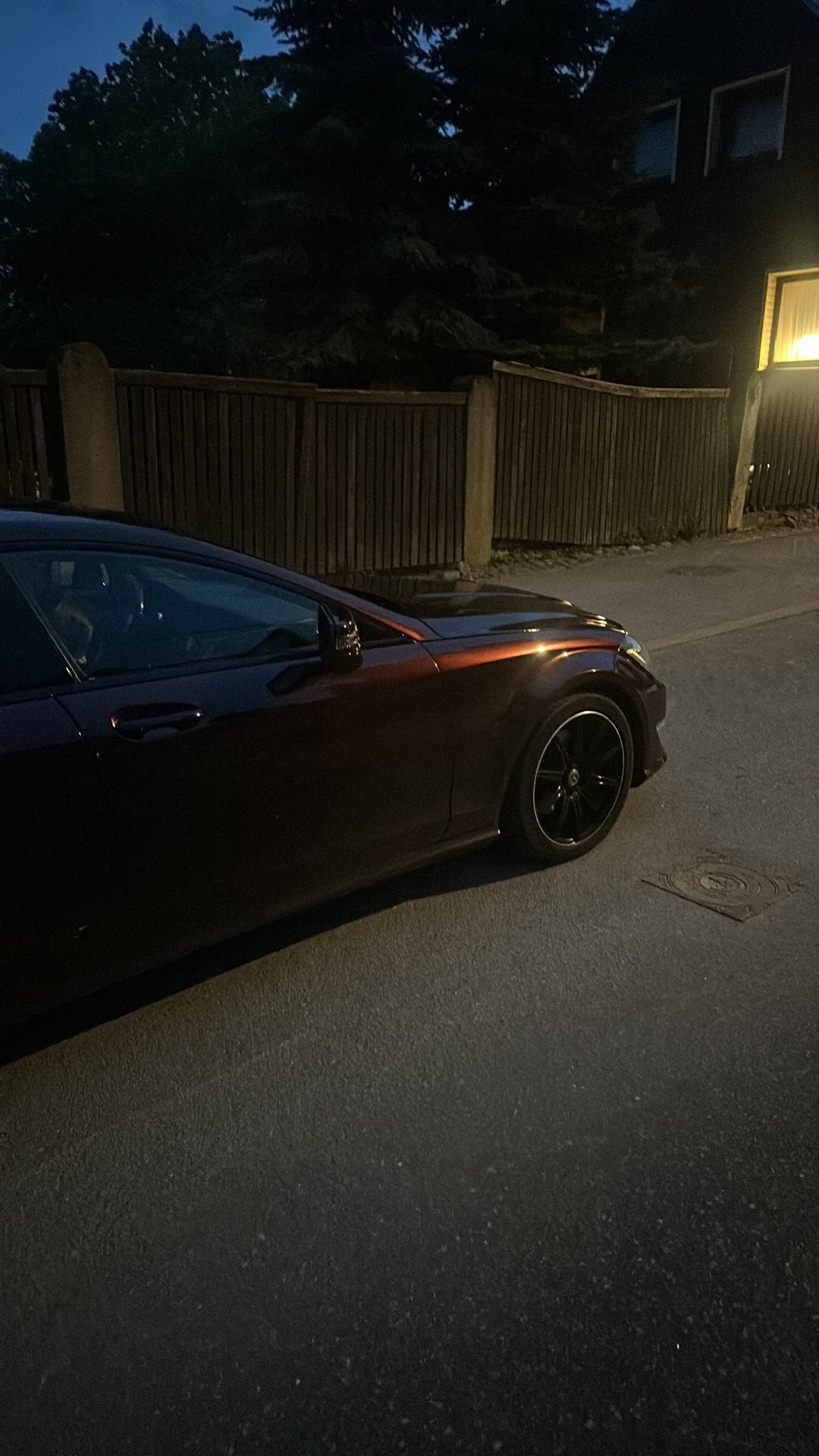 Ravoony Plus PET Gloss Glaze Black Red Vinyl Wrap review 3
