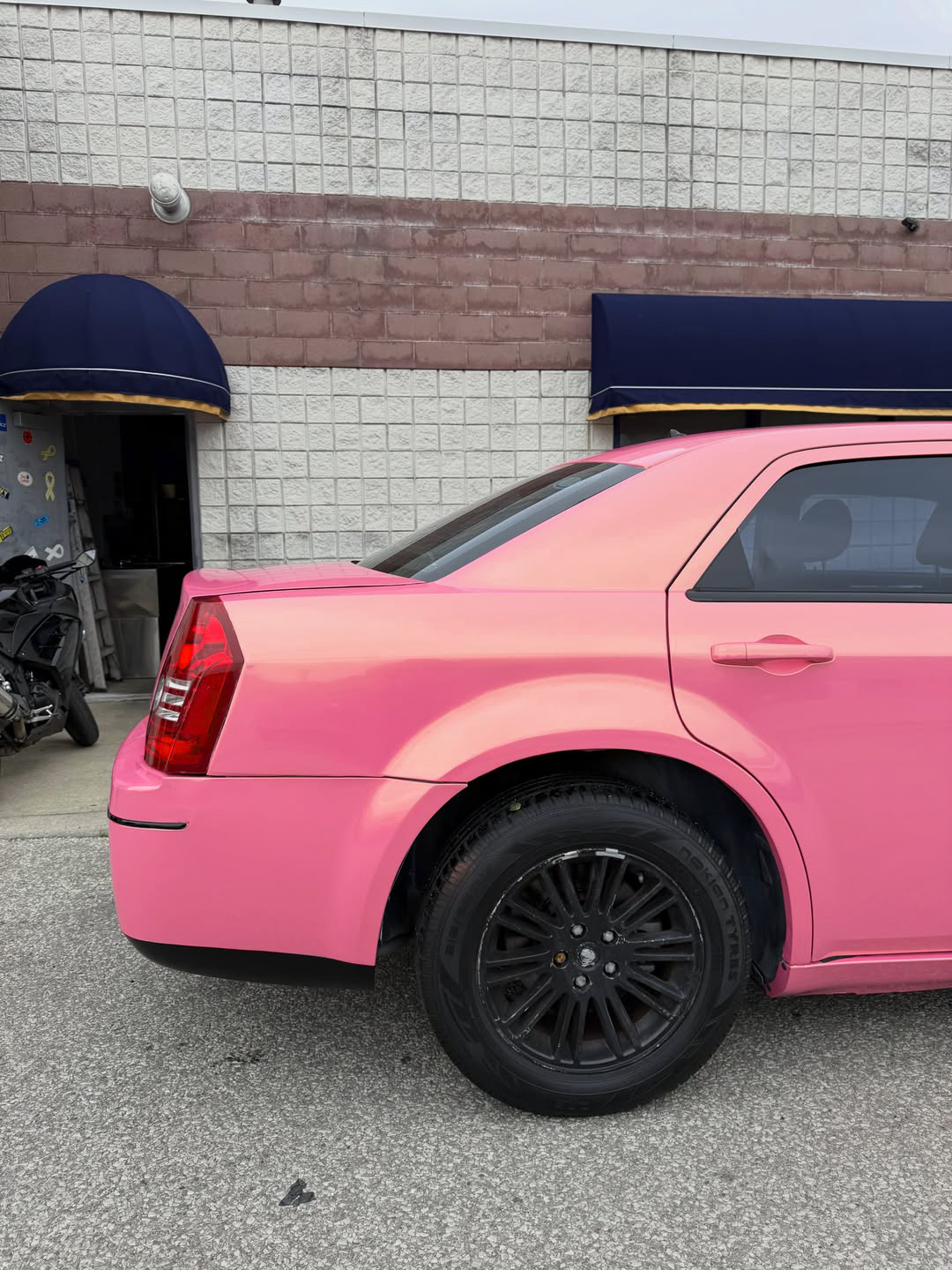 Ravoony Plus PET Gloss Diamond Gold Pink Vinyl Wrap review 2