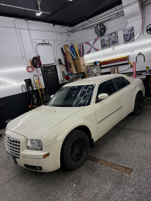 Ravoony Plus PET Gloss Diamond Gold Pink Vinyl Wrap review 