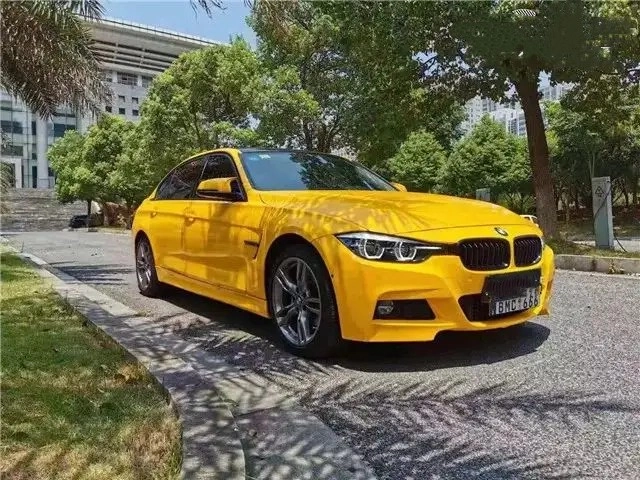 The Bright Spots Sunflower Yellow Car Vinyl Wrap