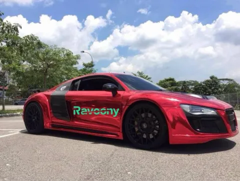 Does red car wrap fade？