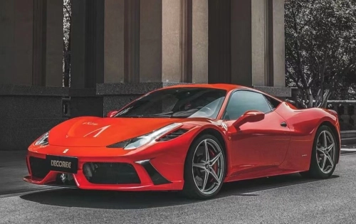 Fashion is Brilliant, Refuse Monotony- Red Vinyl Car Wrap