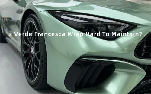 Is Verde Francesca Wrap Hard To Maintain?