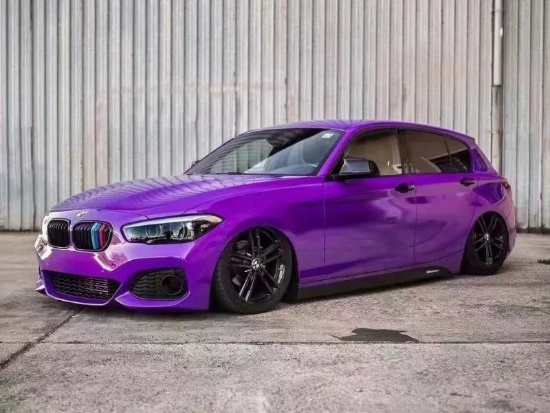 Does Purple Vinyl Wrap Devalue A Car?