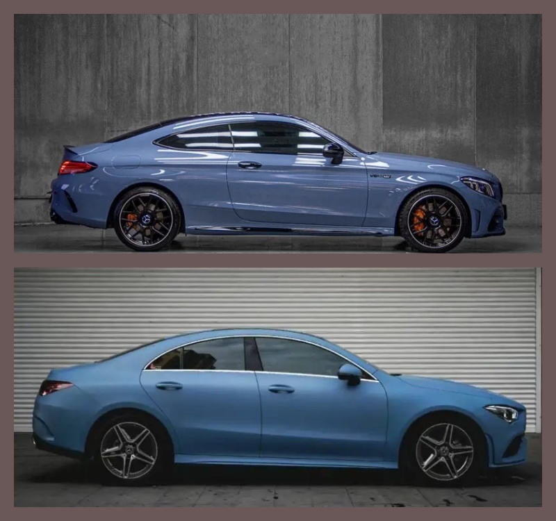 What Is The Difference Between Gloss And Satin Wraps?