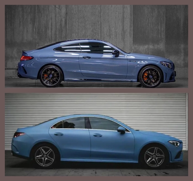 What Is The Difference Between Gloss And Satin Wraps?