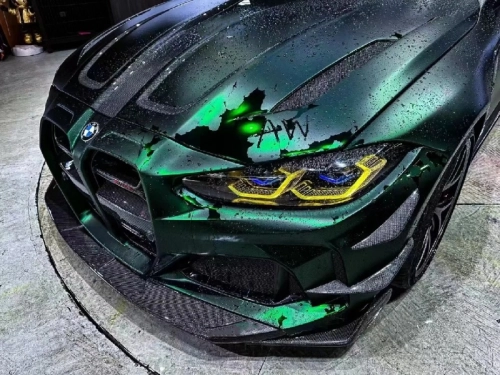 Is A Venom Green Car Wrap High Maintenance?