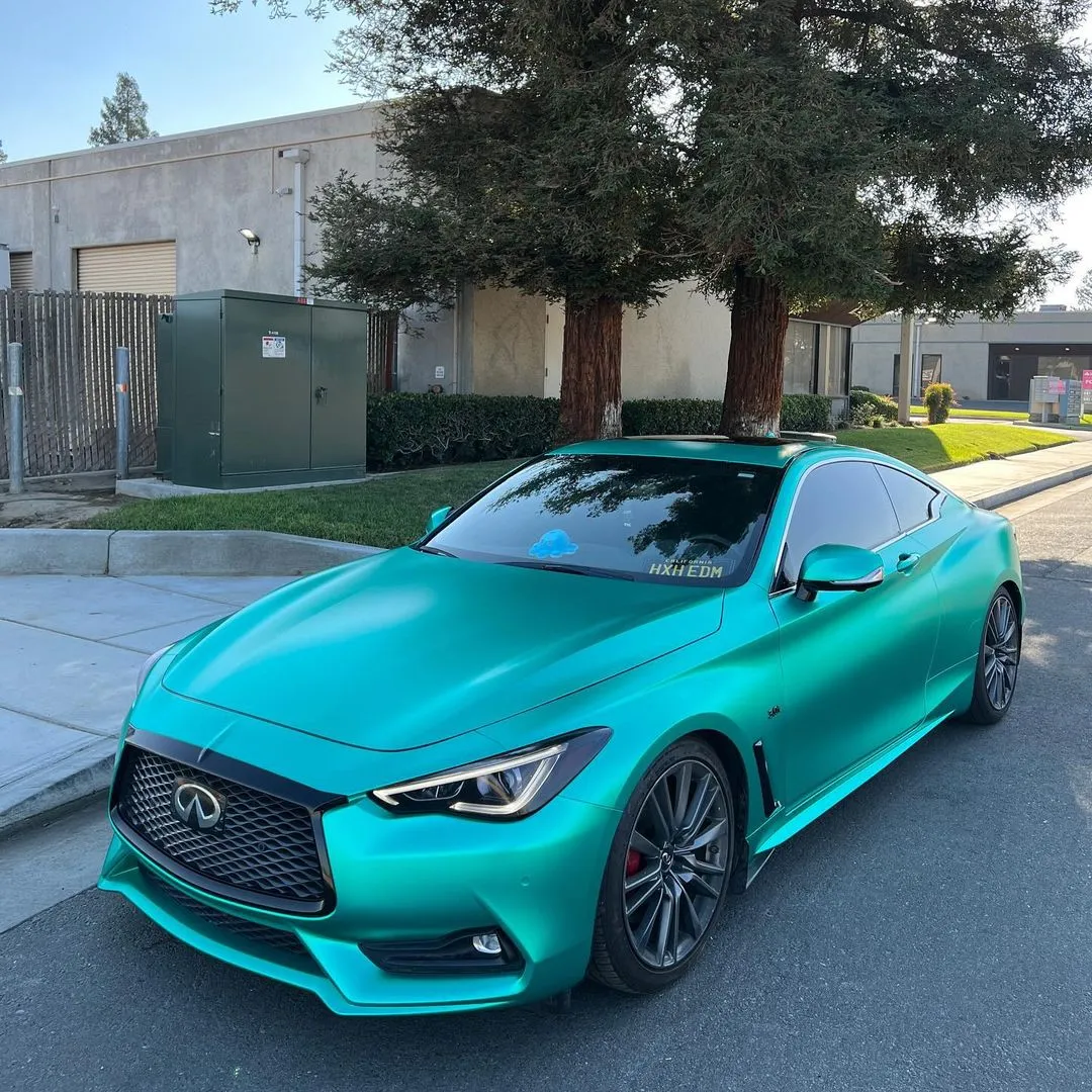 What Is The Emerald Green Car Wrap?