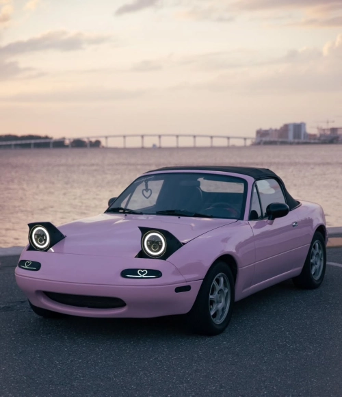 Pink and Purple Wraps Breaking Stereotypes