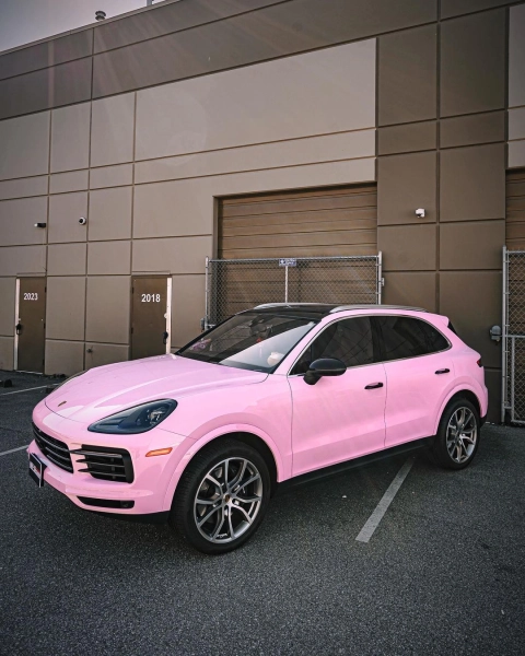 How Pink Car Wraps Add Style and Protection