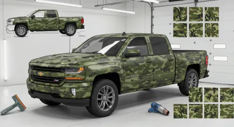 Silverado Camo Wraps The Complete Guide to Designs and Installation