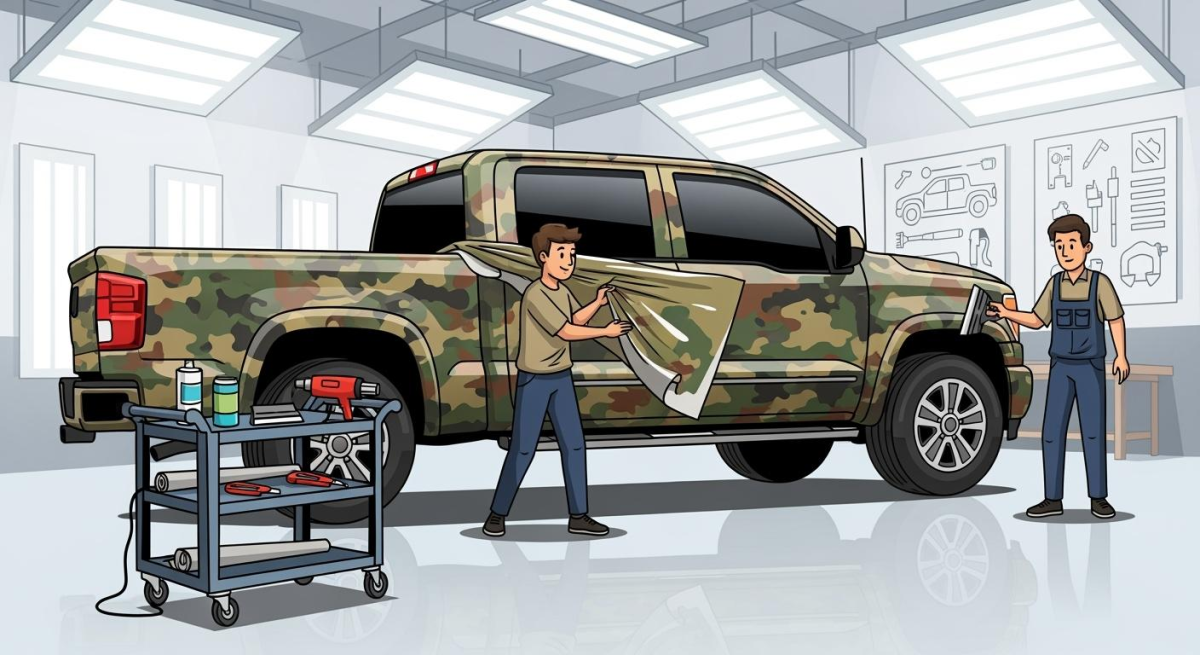  Camo Wraps for Trucks： A Complete Guide