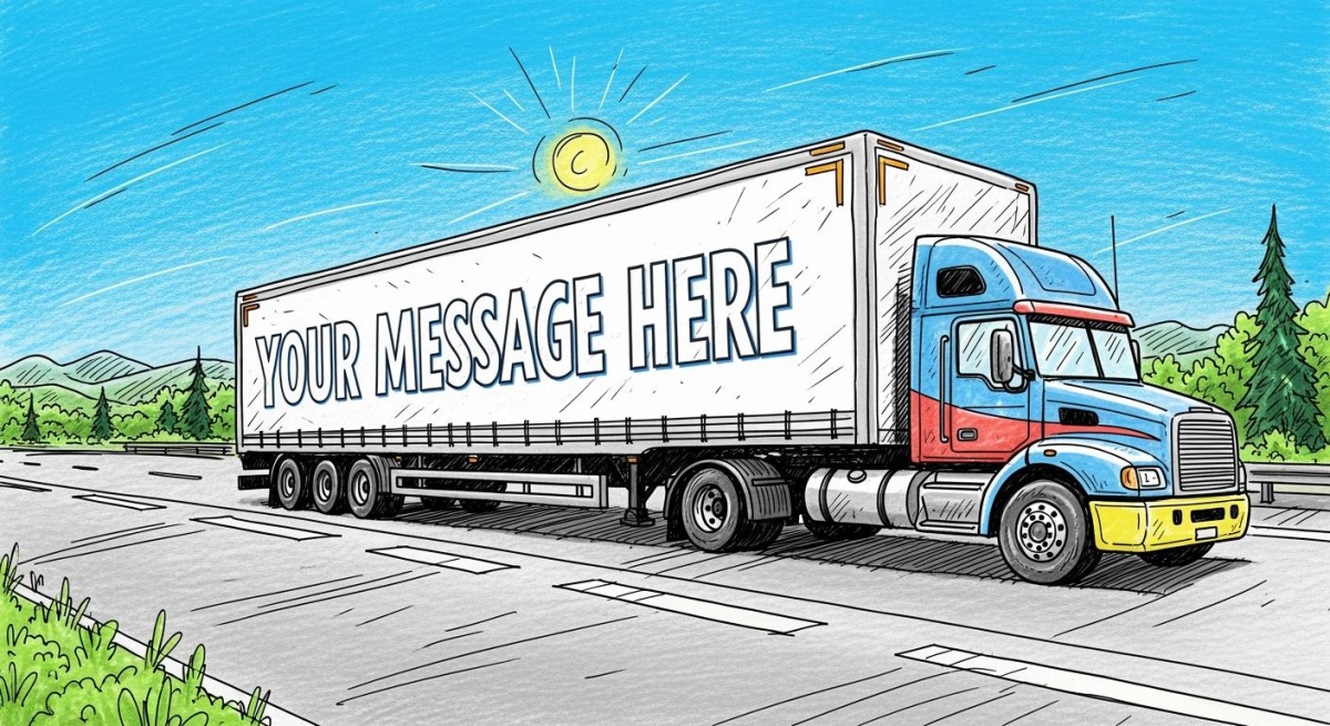 Readability Rules Best Practices for Text on Truck Wraps