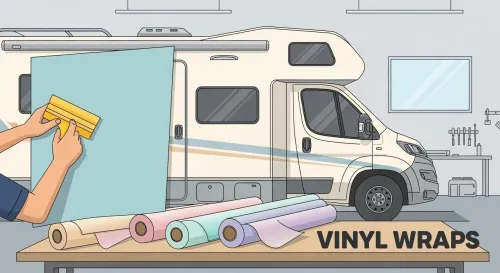 A Guide to Choosing the Best Vinyl for Camper Wraps
