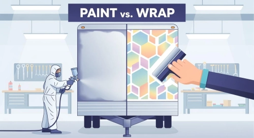 Wrap vs Paint Which is Best for Your Trailer?