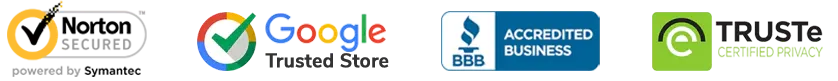 100% Secure Checkout Guarantees