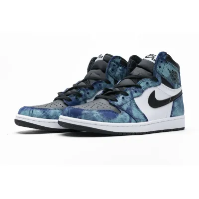  Pkgod  Air Jordan 1  Retro High Tie-Dye 02