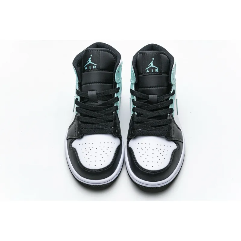  Pkgod  Air Jordan 1 Mid “Island Green”