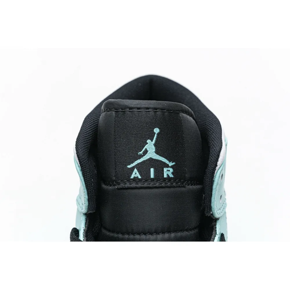  Pkgod  Air Jordan 1 Mid “Island Green”