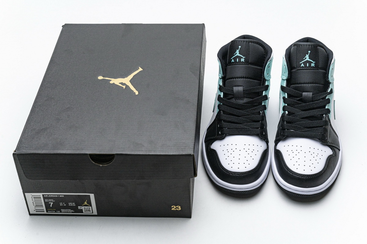       Air Jordan 1 Mid “Island Green”