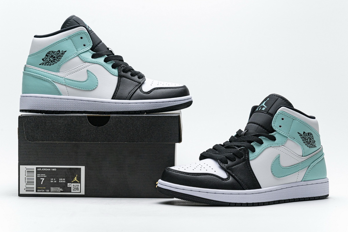      Air Jordan 1 Mid “Island Green”
