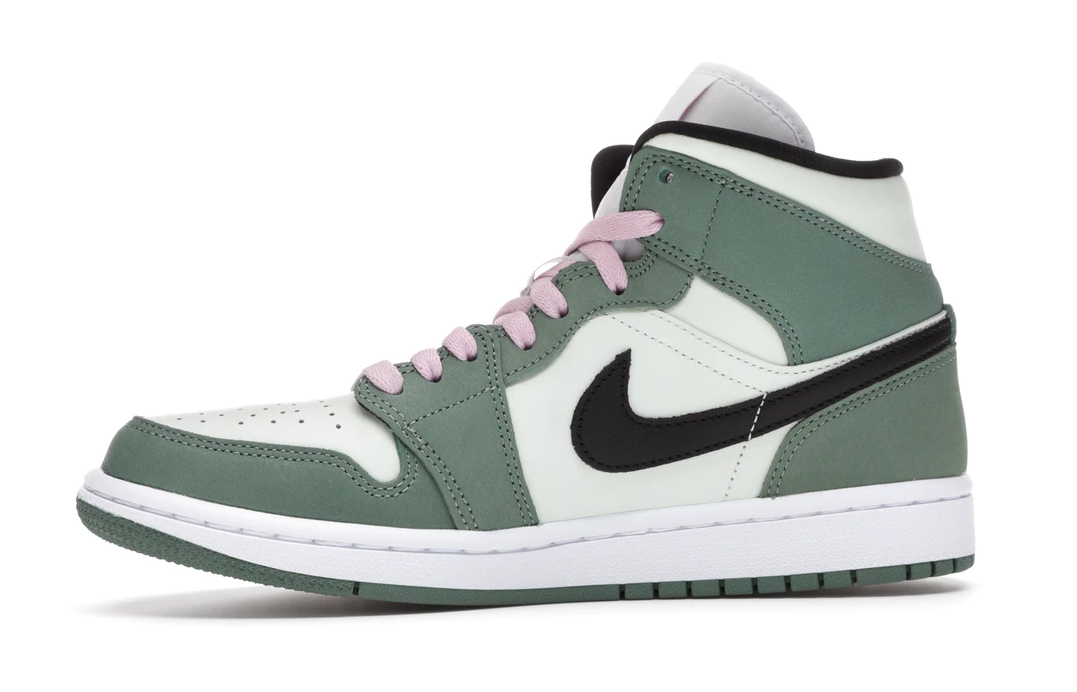 Pkgod  Air Jordan 1 Mid Dutch Green