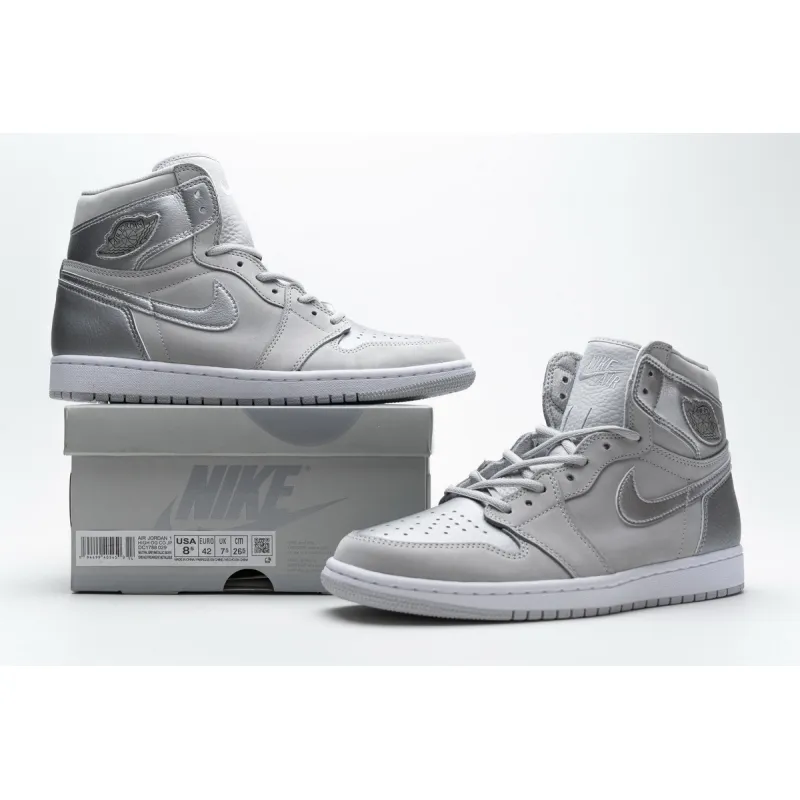  Pkgod  Air Jordan 1 Retro High CO Japan Neutral Grey