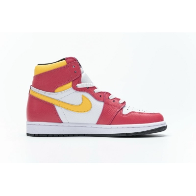  Pkgod  Air Jordan 1 Retro High OG Light Fusion Red​ 02