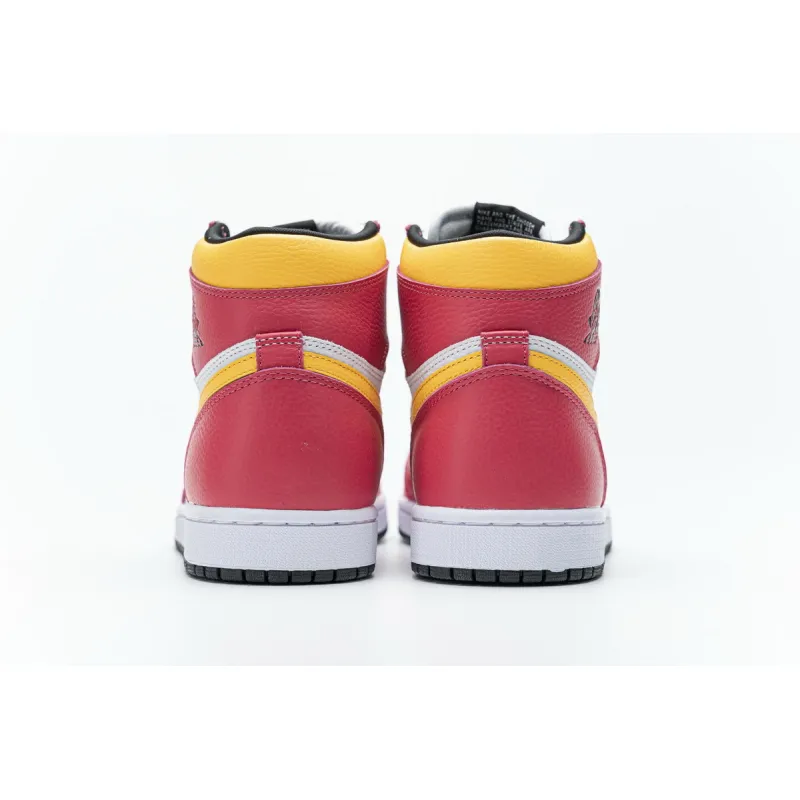  Pkgod  Air Jordan 1 Retro High OG Light Fusion Red​