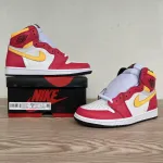  Pkgod  Air Jordan 1 Retro High OG Light Fusion Red​