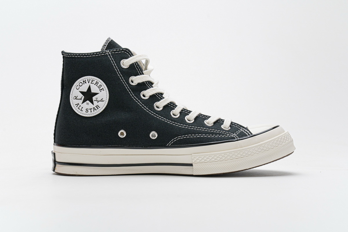       Converse Chuck 70 HI Black Egret