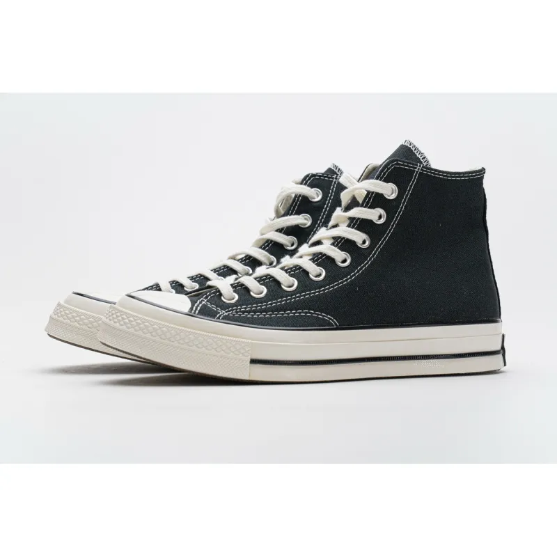  Pkgod  Converse Chuck 70 HI Black Egret